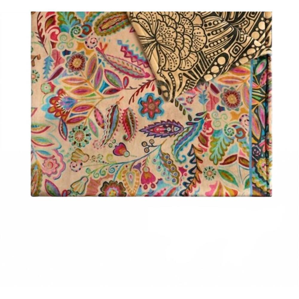 NEW JOHNNY WAS laurel canyon cozy blanket in silvana scarf